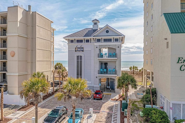 view of property featuring a water view