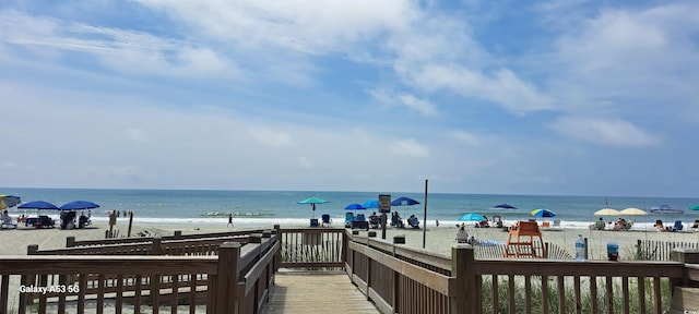 310 N 73rd Ave N Unit 5D, Myrtle Beach, SC 29572 - water view with nearby beach