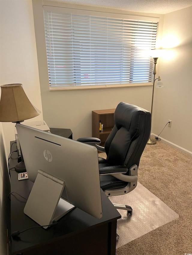 310 N 73rd Ave N Unit 5D, Myrtle Beach, SC 29572 - office area with carpet floors and baseboards