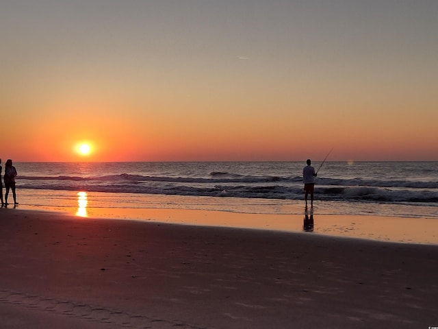 310 N 73rd Ave N Unit 5D, Myrtle Beach, SC 29572 - water view with local beach