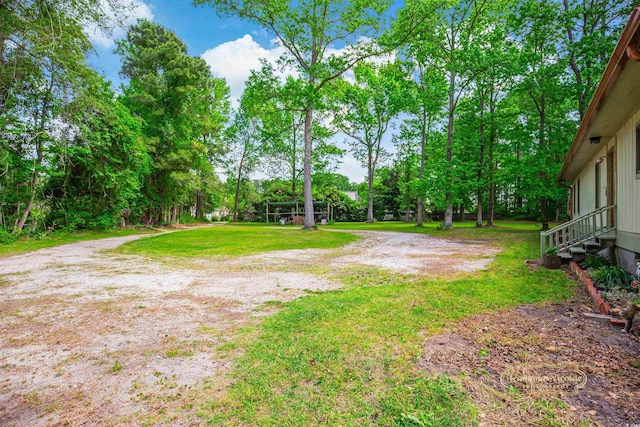 4391 Party Pines Rd, Conway, SC 29526 - view of yard featuring entry steps