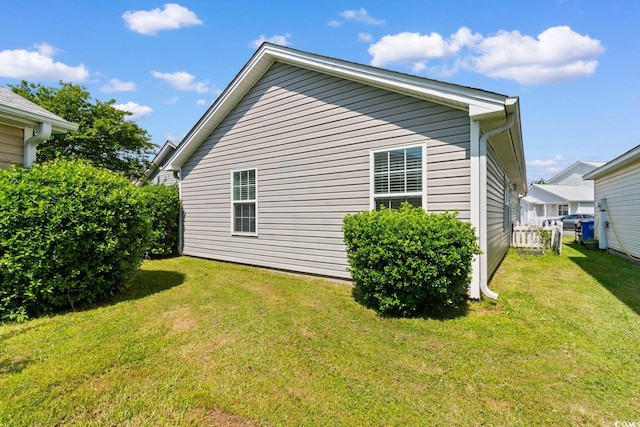 408 Chesterfield Ct, Myrtle Beach, SC 29577 - view of side of home with a yard