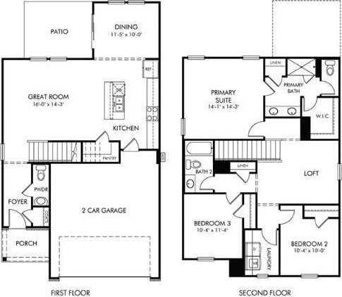 882 Cypress Preserve Cir, Longs, SC 29568 - home floor plan