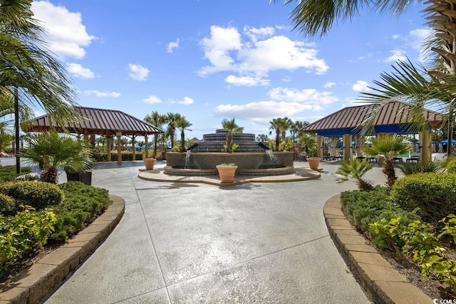 surrounding community featuring a gazebo