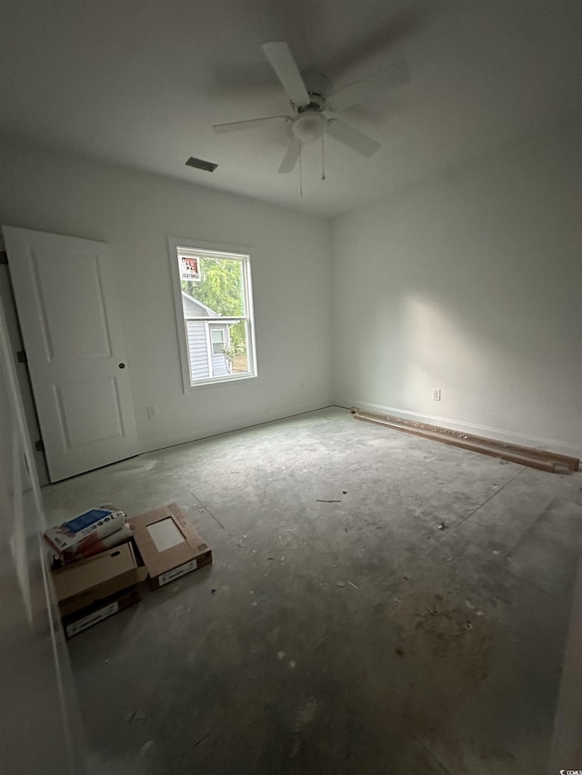 2212 Dykman Cir, Little River, SC 29566 - spare room featuring ceiling fan