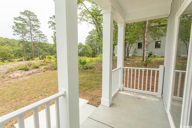 2212 Dykman Cir, Little River, SC 29566 - view of covered porch