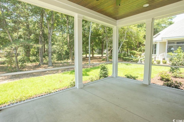 924 Morrall Dr, North Myrtle Beach, SC 29582 - view of unfurnished sunroom