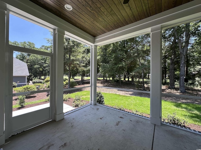 924 Morrall Dr, North Myrtle Beach, SC 29582 - unfurnished sunroom featuring healthy amount of natural light