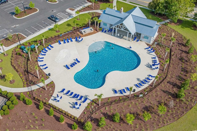 aerial view