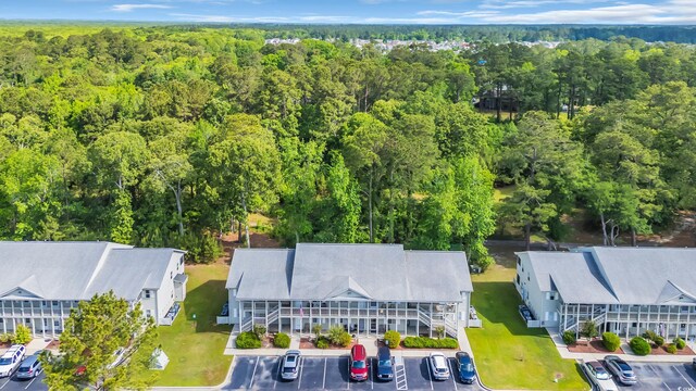 1260 White Tree Ln Unit F, Myrtle Beach, SC 29588 - bird's eye view with a view of trees