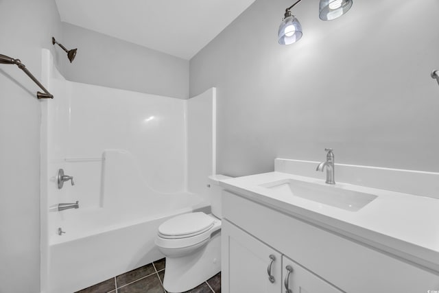 1260 White Tree Ln Unit F, Myrtle Beach, SC 29588 - full bath with vanity, tile patterned floors, bathtub / shower combination, and toilet