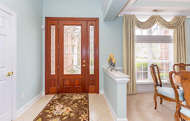 912 Berwick Ln, Myrtle Beach, SC 29579 - foyer featuring baseboards and light tile patterned flooring