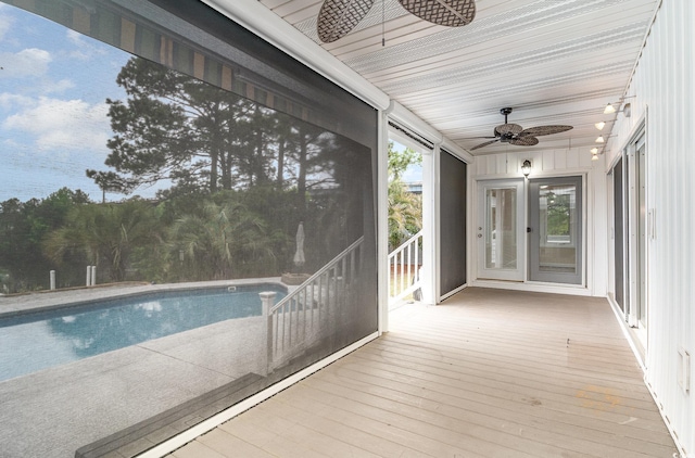 128 Causey St, Myrtle Beach, SC 29577 - view of unfurnished sunroom