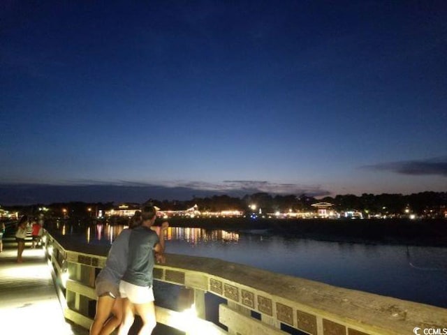 127 Willow Bay Dr, Murrells Inlet, SC 29576 - view of dock featuring a water view
