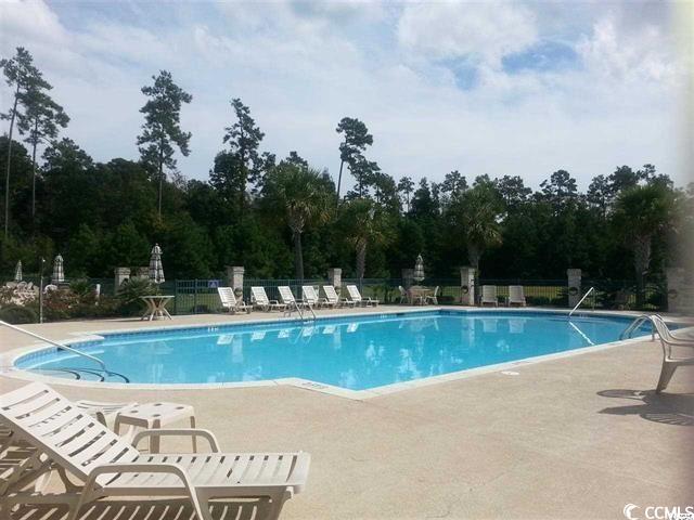 127 Willow Bay Dr, Murrells Inlet, SC 29576 - pool featuring fence and a patio area