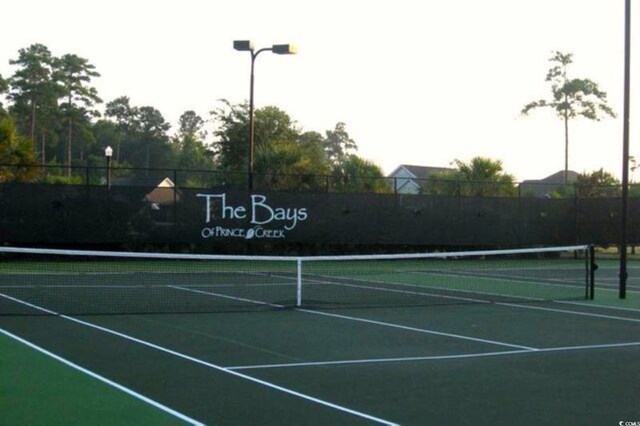 127 Willow Bay Dr, Murrells Inlet, SC 29576 - view of sport court with fence