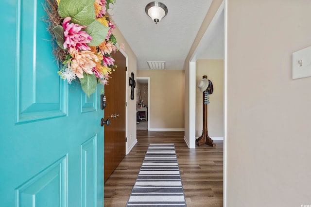 153 Busbee St, Conway, SC 29526 - entryway with baseboards and wood finished floors