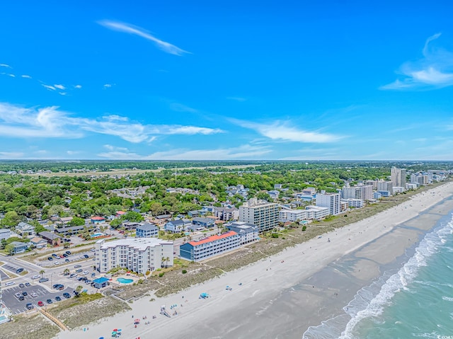 4516 Seaview St Unit 135, North Myrtle Beach, SC 29582 - aerial view of waterfront with a beach