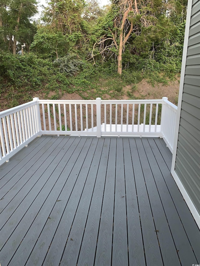 223 S 9th Ave S, North Myrtle Beach, SC 29582 - view of wooden terrace