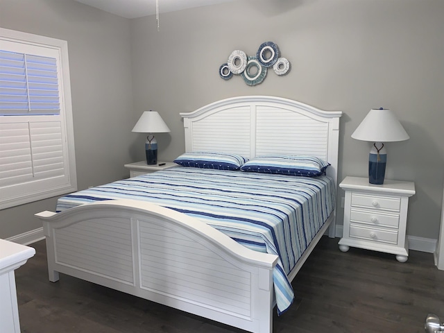 223 S 9th Ave S, North Myrtle Beach, SC 29582 - bedroom with dark wood finished floors