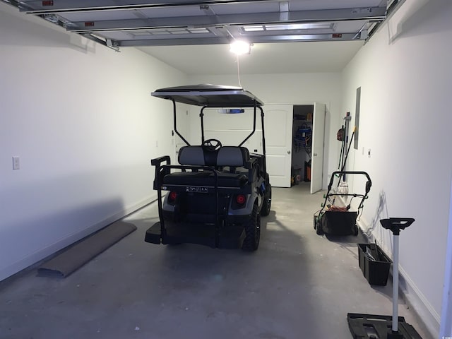 223 S 9th Ave S, North Myrtle Beach, SC 29582 - garage with baseboards