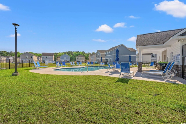 3968 Hibiscus Dr, Little River, SC 29566 - community pool with a patio and a residential view