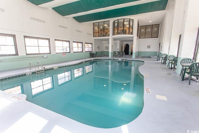 view of pool