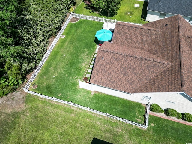 aerial view
