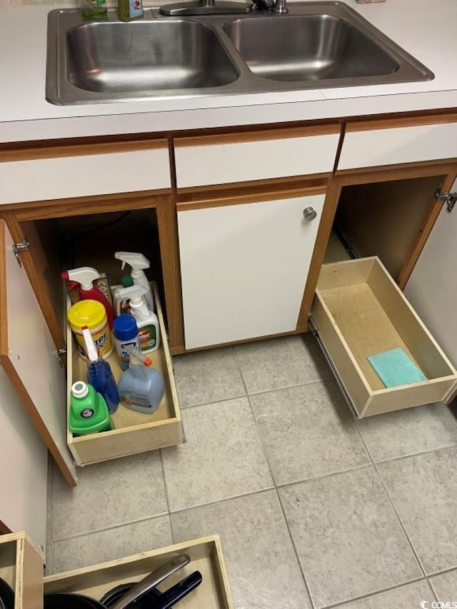 kitchen view of a sink