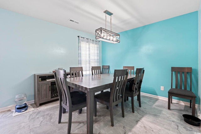109 Winding Path Dr, Loris, SC 29569 - dining area with baseboards