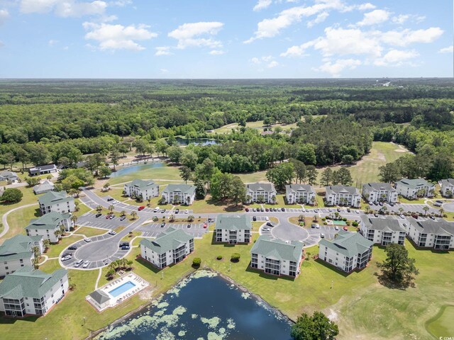 673 Tupelo Ln Unit G, Longs, SC 29568 - drone / aerial view of a forest and a nearby body of water