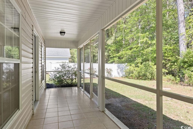 680 Twinflower St, Little River, SC 29566 - view of unfurnished sunroom