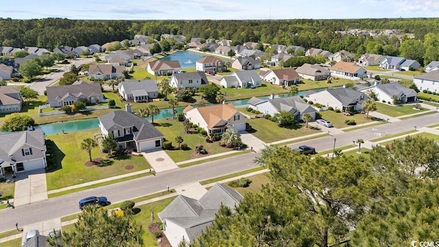 680 Twinflower St, Little River, SC 29566 - bird's eye view featuring a water view and a residential view