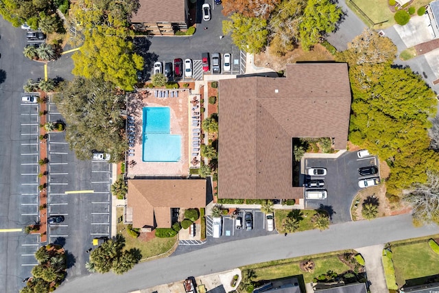 drone / aerial view