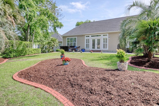 78 Saltwind Loop, Murrells Inlet, SC 29576 - exterior space featuring french doors, a yard, and a patio area
