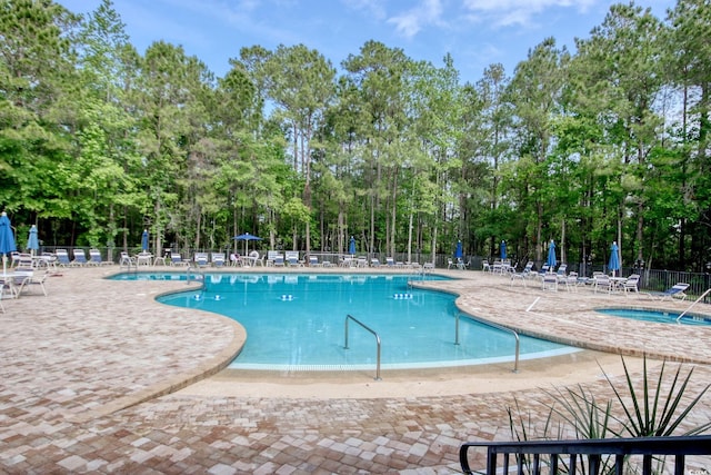 78 Saltwind Loop, Murrells Inlet, SC 29576 - pool featuring fence and a patio