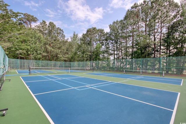 78 Saltwind Loop, Murrells Inlet, SC 29576 - view of tennis court featuring fence and community basketball court