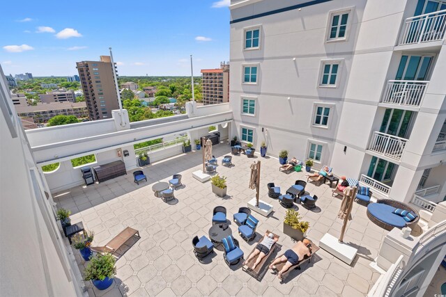 215 77th Ave N Unit 807, Myrtle Beach, SC 29572 - bird's eye view featuring a view of city