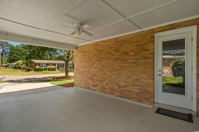 617 Hibiscus Ave Unit 617, Myrtle Beach, SC 29577 - view of patio with a ceiling fan