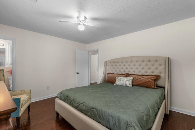 617 Hibiscus Ave Unit 617, Myrtle Beach, SC 29577 - bedroom with baseboards, ceiling fan, and wood finished floors