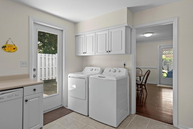617 Hibiscus Ave Unit 617, Myrtle Beach, SC 29577 - laundry room with laundry area, light tile patterned floors, and washing machine and dryer