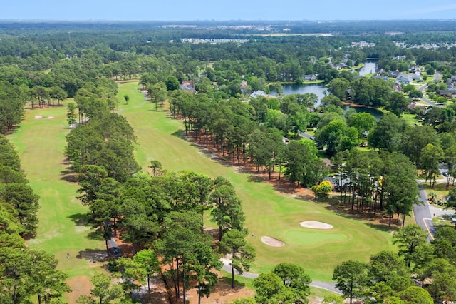 8209 Timber Ridge Rd, Conway, SC 29526 - drone / aerial view of a golf club and a large body of water