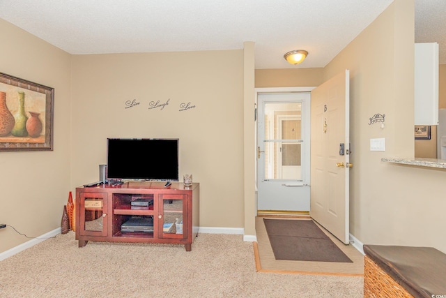 interior space with baseboards