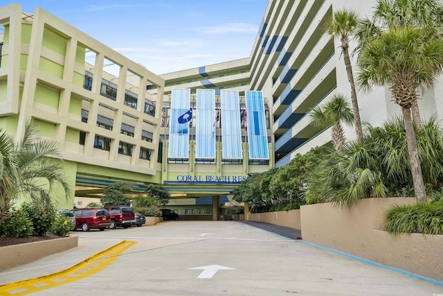 1105 S Ocean Blvd Unit 630, Myrtle Beach, SC 29577 - view of property with uncovered parking