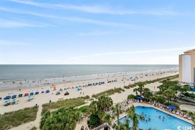 1105 S Ocean Blvd Unit 630, Myrtle Beach, SC 29577 - water view with nearby beach
