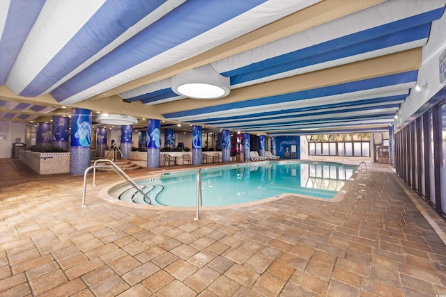 1105 S Ocean Blvd Unit 630, Myrtle Beach, SC 29577 - view of indoor community pool
