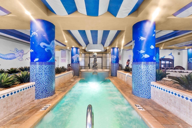 1105 S Ocean Blvd Unit 630, Myrtle Beach, SC 29577 - view of indoor pool