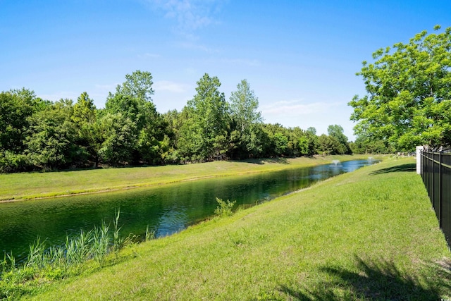 985 Shipmaster Ave, Myrtle Beach, SC 29579 - view of yard featuring fence and a water view