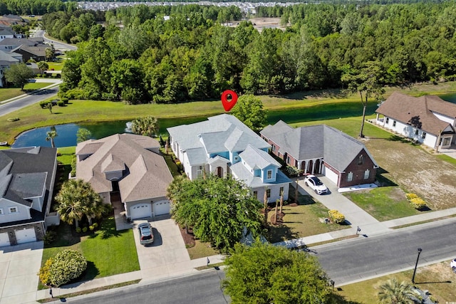 985 Shipmaster Ave, Myrtle Beach, SC 29579 - drone / aerial view with a water view and a residential view