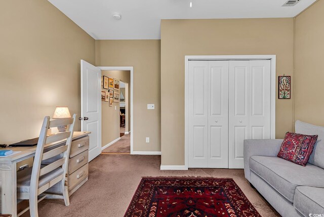156 Summerlight Dr, Murrells Inlet, SC 29576 - carpeted office with baseboards